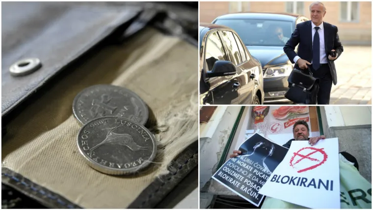 100.000 blokiranih Hrvata ići će u osobni stečaj po službenoj dužnosti
