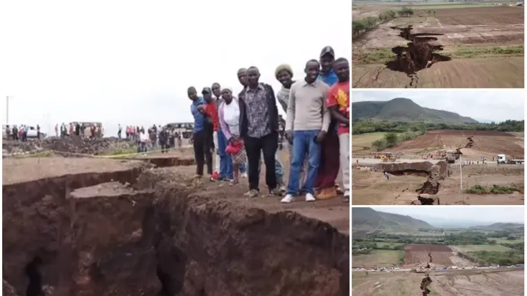 Pojavio se veliki rasjed koji dokazuje da bi istočni dio kontinenta mogao puknuti na dva dijela