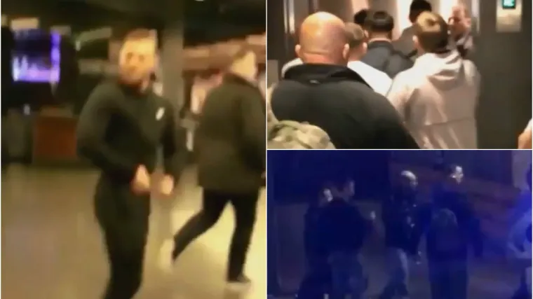 Opći kaos u dvorani, ima i ozlijeđenih, policija lovi Conora po New Yorku