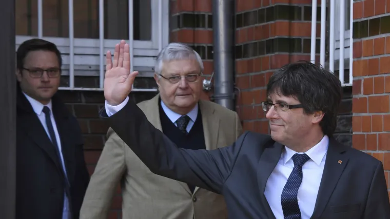 Puigdemont najavio da će se nakon izlaska iz zatvora obratiti javnosti u Berlinu