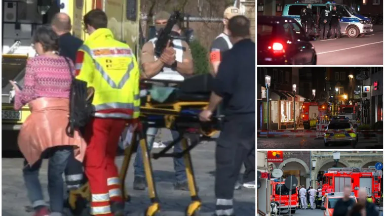 Kombijem se zaletio u ljude u gradu Muensteru - troje mrtvih, 30-ak ranjenih