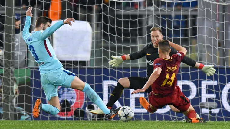 Senzacija u Rimu: nogometa&scaron;i Rome pobijedili Barcelonu, a u polufinale se plasirao i Liverpool