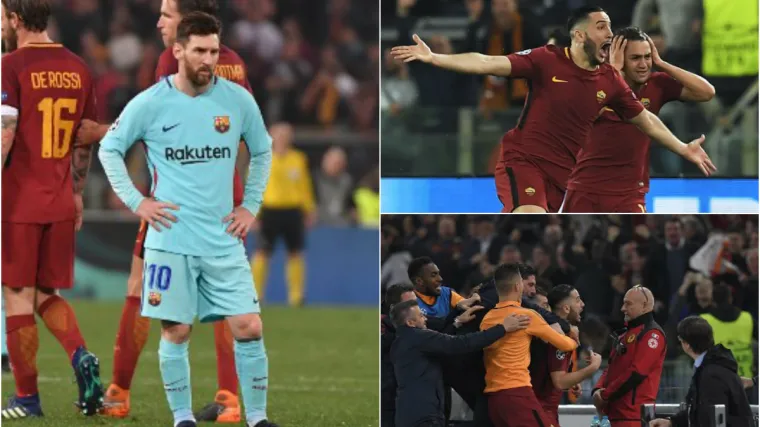 Roma posramila veliku Barcelonu, poni&scaron;tili poraz od 4-1 i epski se plasirali u polufinale