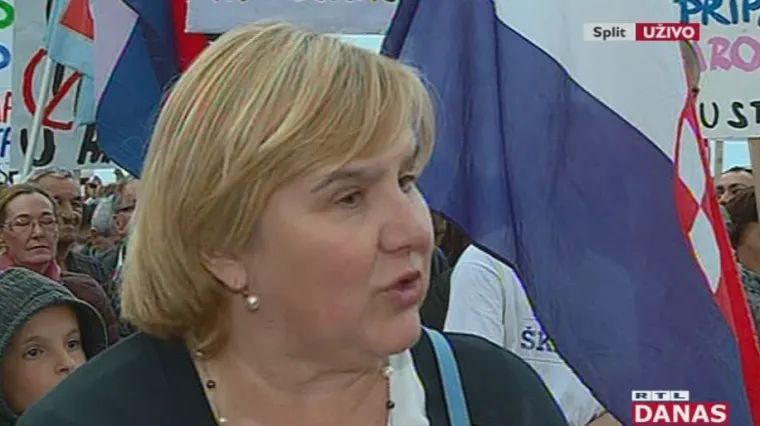 Željka Markić poručila: 'Političari, po&scaron;tujte volju birača koji su vas doveli na vlast!'