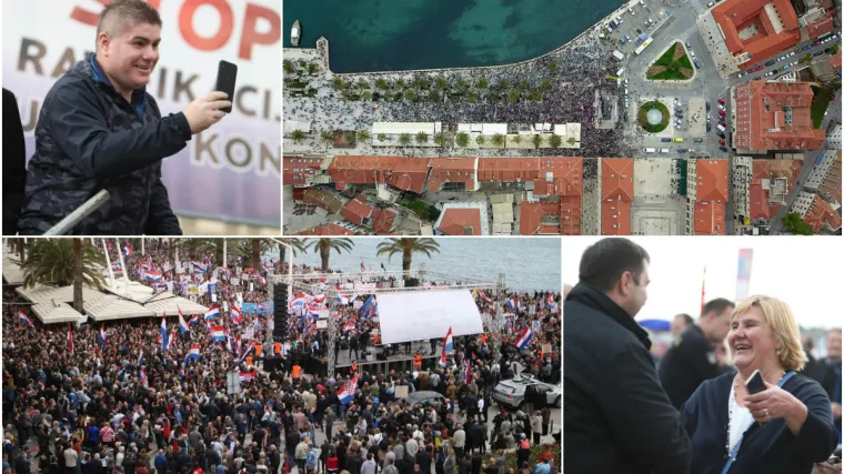 Organizatori kažu da je bilo 70.000 ljudi, no čini nam se da malo pretjeruju