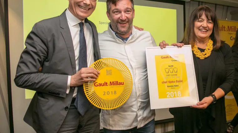 Najboljim chefovima u Hrvatskoj dodijeljeni kulinarski Oscari: Vjeko Ba&scaron;ić je chef godine