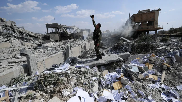 Objavljene  prve snimke i fotografije uni&scaron;tenih postrojenja u Siriji