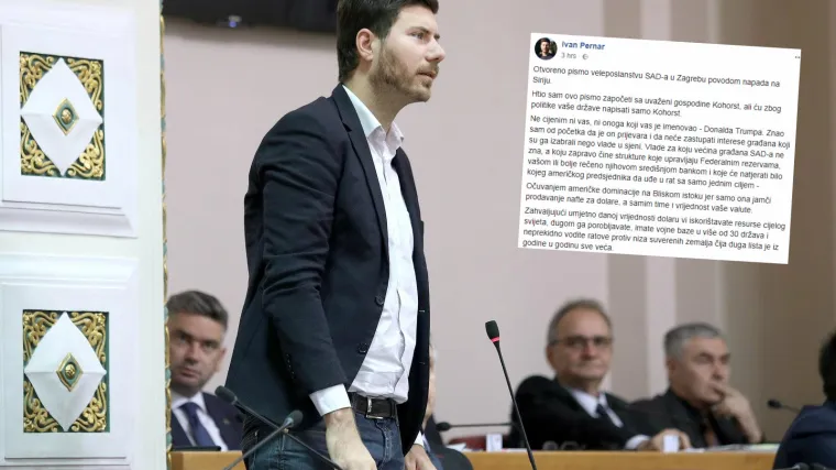 Pernar 'izribao' američkog veleposlanika u Hrvatskoj: 'Ne cijenim ni vas ni Trumpa'