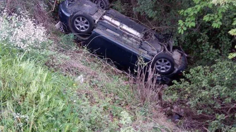 Čudo u Konavlima: u rano jutro se automobilom prevrnuo na krov pa misteriozno nestao
