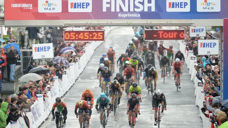 Startao Tour of Croatia: Talijan najbolji u koprivničkom sprintu, hrvatski favorit u vremenu pobjednika