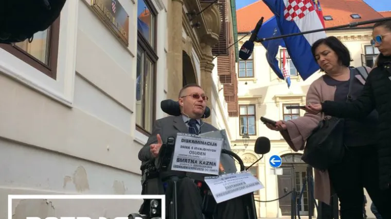 Stjepan Petri&scaron;ić ne odustaje: u mjesec dana ni&scaron;ta se nije promijenilo pa se ponovno uputio na Markov trg