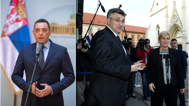 Iza zatvorenih vrata sastali se Plenković i Grabar Kitarović: 'Vulin je nepoželjan u Jasenovcu'