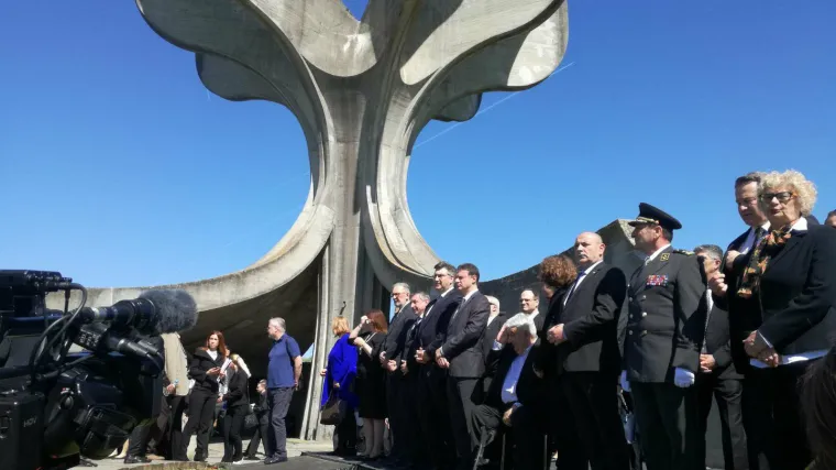 VIDEO Jandroković: 'Nadam se da je ovo zadnja godina s vi&scaron;e kolona u Jasenovcu'