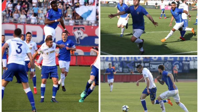 Dinamo slavio na krcatom Poljudu, Livaković spa&scaron;avao Modre