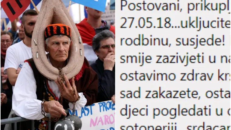 'Pozovite sve prijatelje i rodbinu, učinite sve da 450.000 ljudi kaže 'NE' sotoneriji'