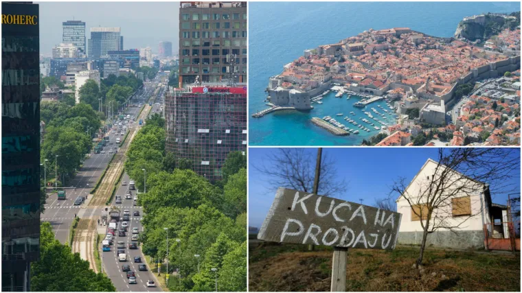 Samo pet županija bilježi rast, Zagreb stvara čak trećinu BDP-a, a Slavonija je opustošena