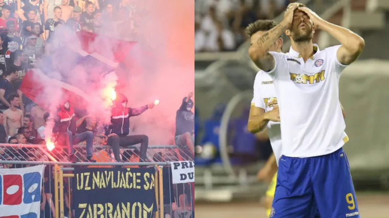 Navijači u centru Splita napali igrače Hajduka, Futacs dobio nogom u glavu