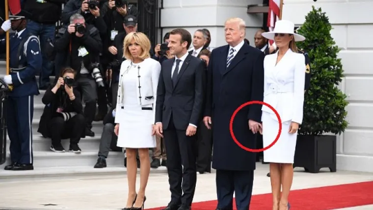 Prva dama zaista ne može podnijeti dodir svog muža