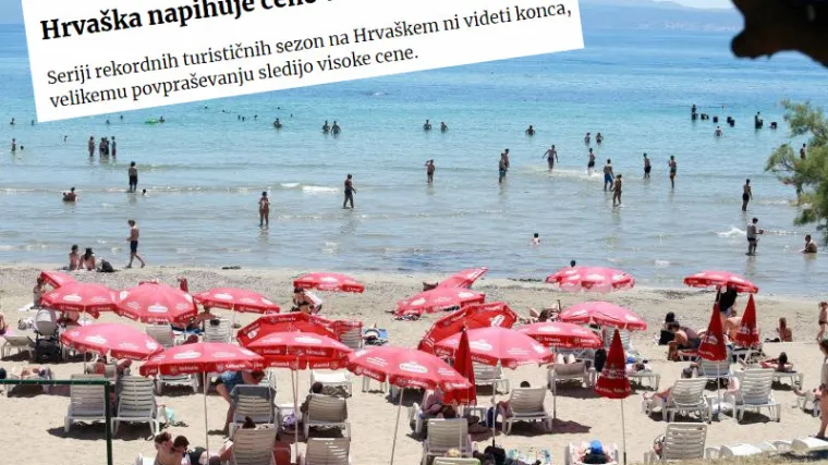 'Napuhujete cijene': Slovenci se požalili da će odmor u Hrvatskoj ovog ljeta biti jo&scaron; skuplji