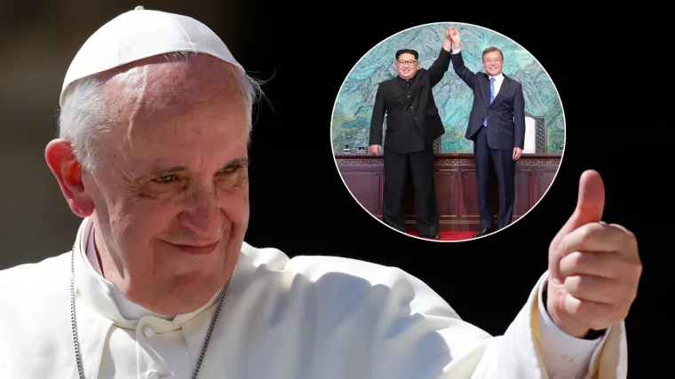 Papa odobrava: 'Ispraćam molitvom pozitivan ishod međukorejskog summita'