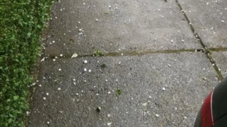 VIDEO Tuča veličine manjeg oraha padala na području Daruvara, nevrijeme u cijeloj zapadnoj Slavoniji