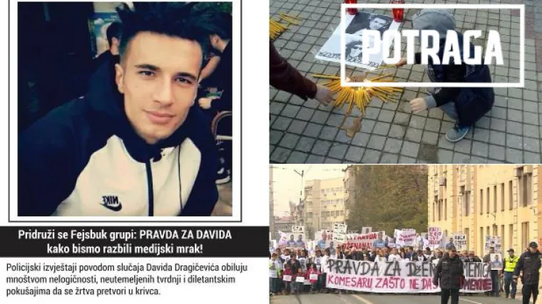 Pokret protiv institucija: Banjalučani traže odgovore zbog smrti 21-godi&scaron;njeg Davida Dragičevića