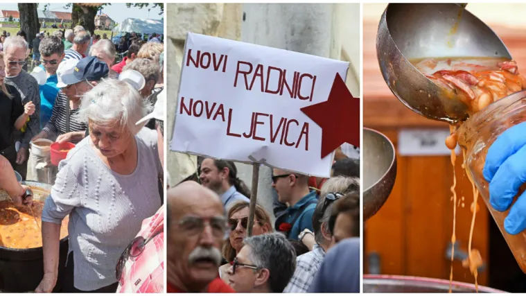 Ovako se slavio Praznik rada diljem Hrvatske: u Zagrebu i Osijeku grahom, a u Splitu parolama o povratku crvene boje