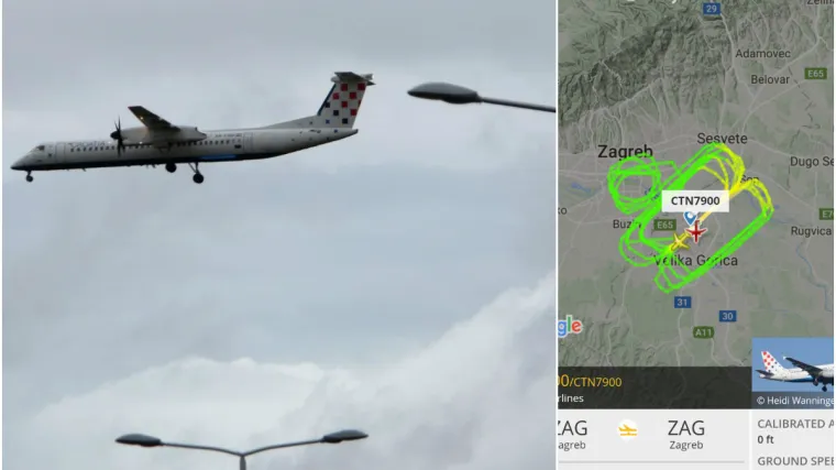 Puna dva sata nisko kružio iznad samog grada