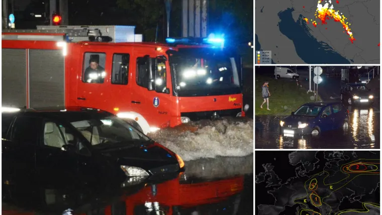 Tuča poharala dio zemlje, u Sisku poplava, a najgore tek slijedi - Estofex izdao upozorenje 1. stupnja