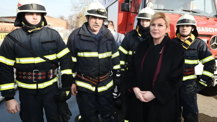 Predsjednica uputila čestitku vatrogascima povodom blagdana Sv. Florijana