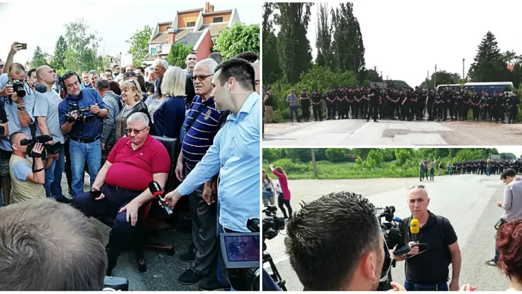 &Scaron;e&scaron;eljev miting kod Hrtkovaca nije pro&scaron;ao bez provokacija: 'Ovdje nije bilo ubijenih niti progonjenih'