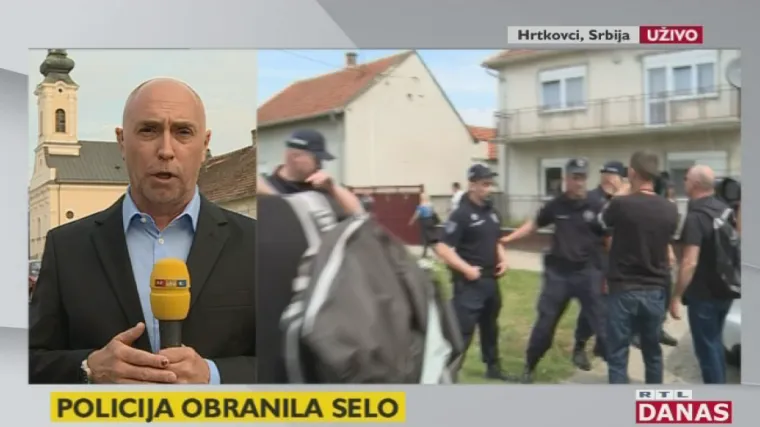 Zavr&scaron;ila policijska opsada Hrtkovaca i okolnih sela: ovakav &Scaron;e&scaron;elj treba ovakvoj srbijanskoj vlasti