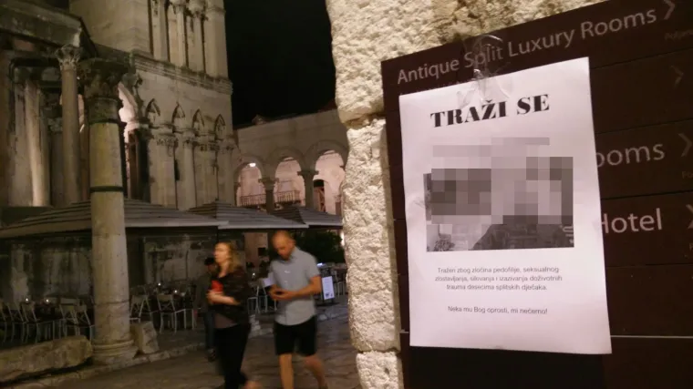 Splićani izdali 'tjeralicu' za svećenikom pedofilom: 'Nek' mu Bog oprosti, al' mi nećemo!'