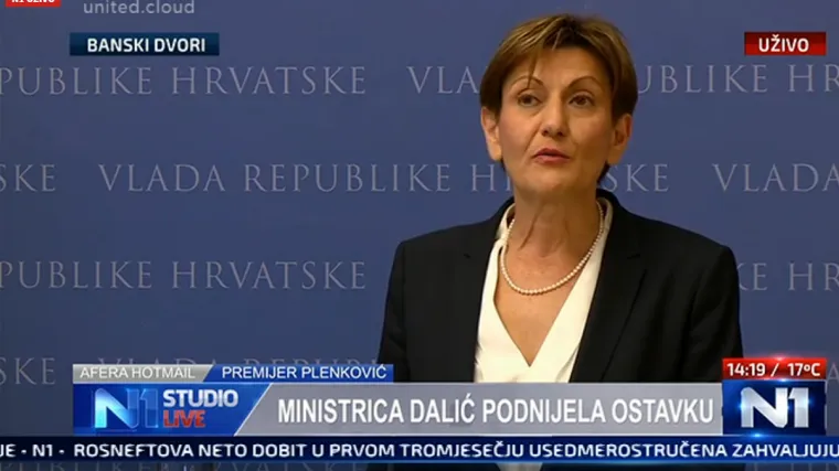 Plenković je prihvatio; gotovo je, najmoćnija žena Vlade odlazi zbog afere Hotmail!