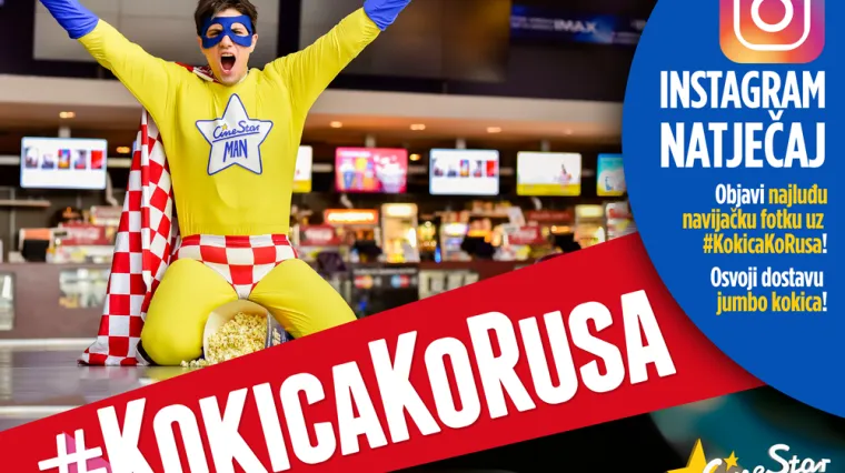Uz CineStar kokice navijaj za Vatrene