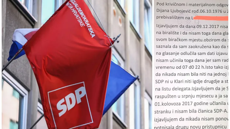 Izbačeni SDP-ovac tvrdi da ima dokaze o namje&scaron;tanju izbora: 'U HDZ-u su glasali mrtvi, a kod nas nepostojeći članovi'