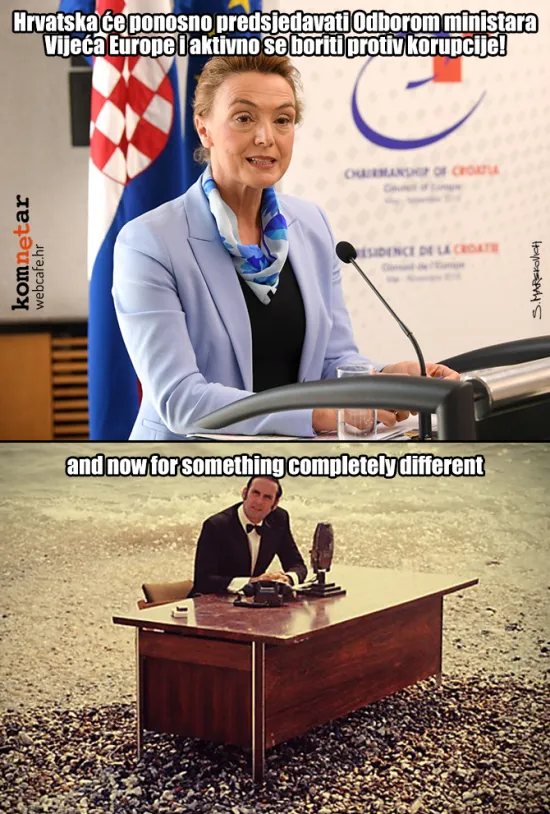 Ono kad se Hrvatska bori protiv korupcije