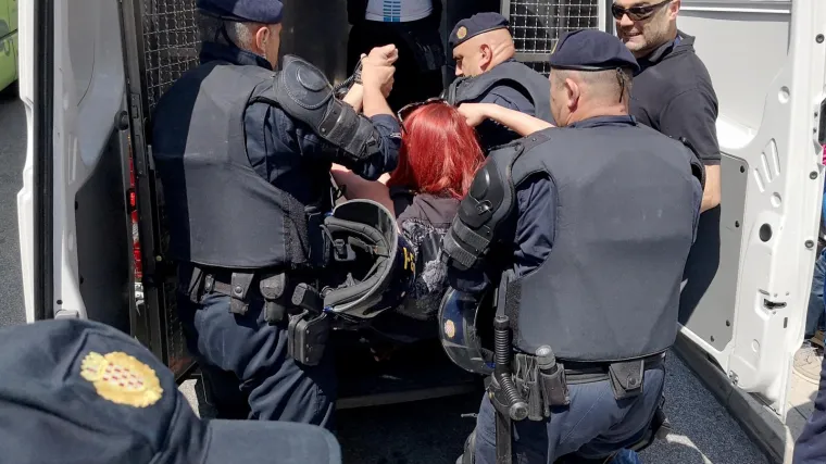 Obersnel reagirao na prozivke da je odgovoran za privođenje prosvjednica: 'U Rijeci svi imamo pravo hodati'