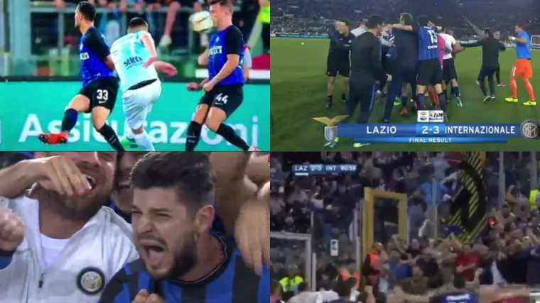 Inter nakon preokreta protiv Lazija izborio Ligu prvaka, Peri&scaron;ić zabio autogol, Brozović asistirao za pobjedu