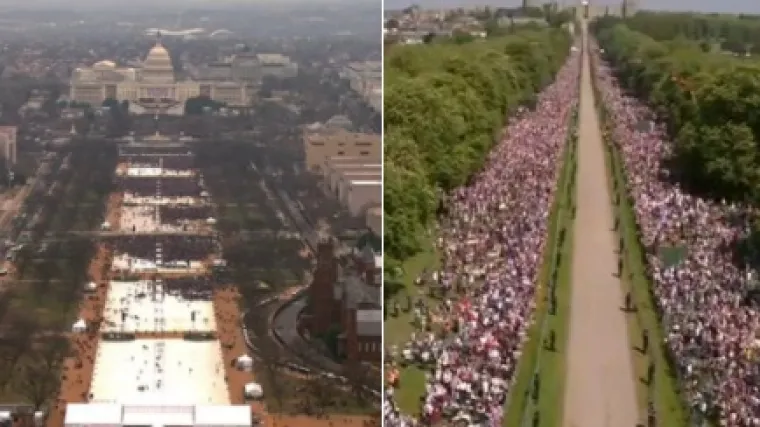 Na kraljevskom vjenčanju je bilo više ljudi nego na Trumpovoj inauguraciji... i ostale Twitter ludorije na tu temu