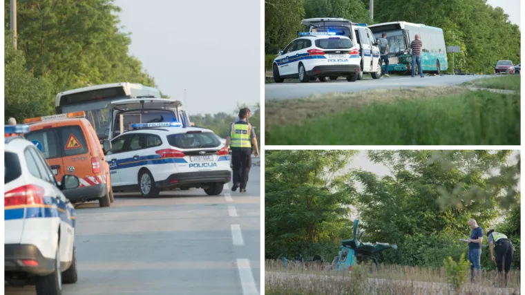 Jedan vozač udario u autobus i zavr&scaron;io u kanalu, drugi ispao iz vozila koje je palo na njega