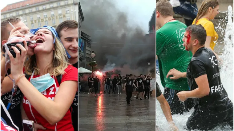 Pijani maturanti skakali na glavu u Mandu&scaron;evac, u Rijeci bacili dimnu bombu na Korzu