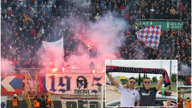 Tisuće zagrebačkih i splitskih navijača pristižu u Slavoniju, dolazi i miljenik Torcide