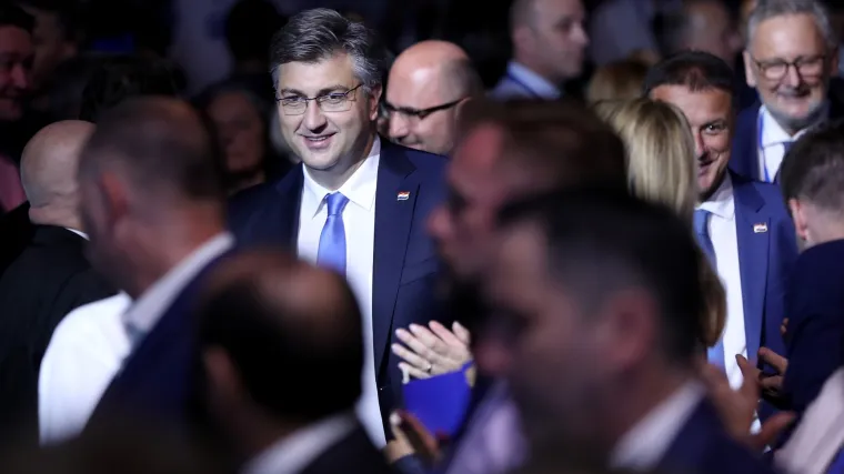 Donosimo cijeli govor Andreja Plenkovića: 'HDZ pobjednička stranka koja je odoljela svim izazovima'