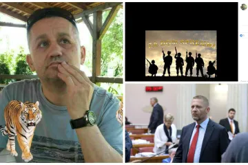 Bivši branitelj bio je u Tigrovima, a na fejsu dijeli slike sa ustaškim pozdravom 'Za dom spremni'