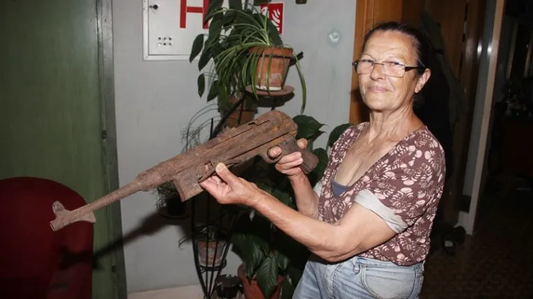 FOTO Ova Dubrovkinja radila je u vrtu kraj zgrade pa nai&scaron;la na oružje: 'To nije prvi put'