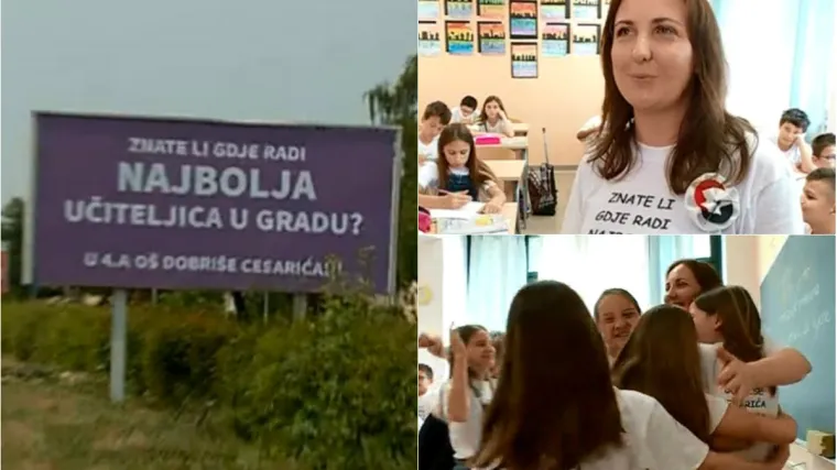 'Znate li gdje radi najbolja učiteljica u gradu?'