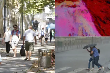 U dijelovima zemlje padat će krvava ki&scaron;a