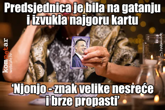 Nisu joj se karte posložile...