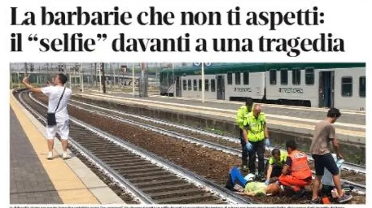 Be&scaron;ćutni mu&scaron;karac snimao selfie sa žrtvom željezničke nesreće